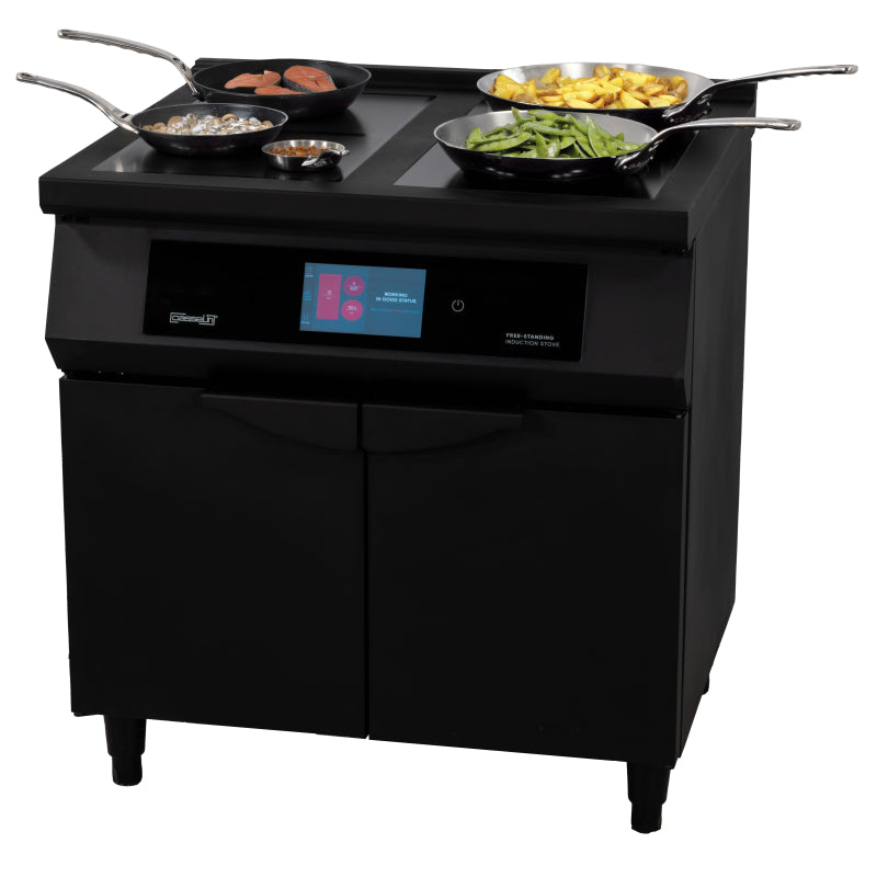 Induction cooker 2 burners + 2 Flex zone plate 800 Black - CFOI2F2FZ800N