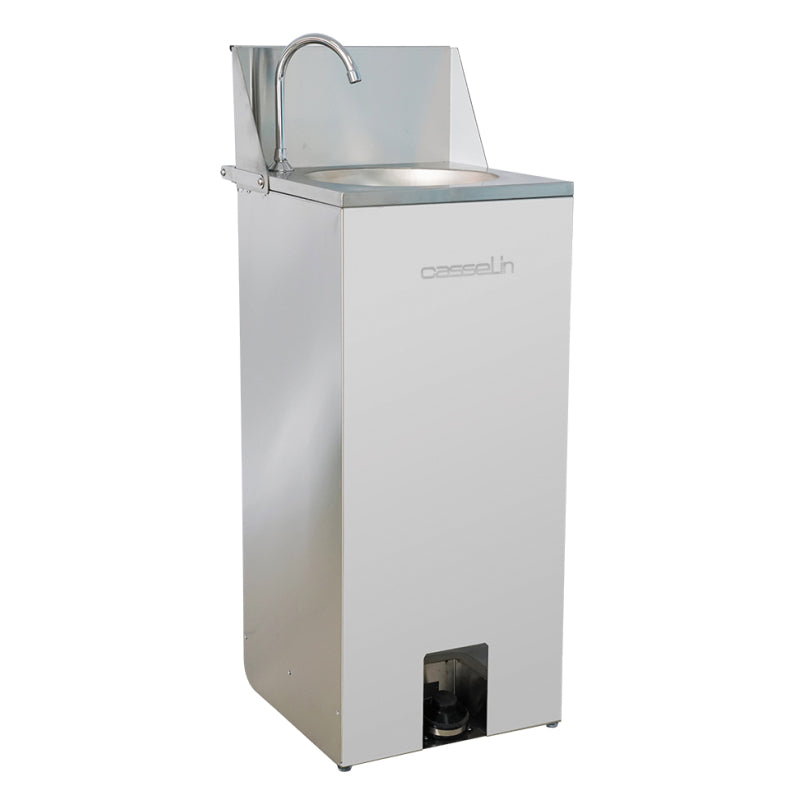 Free-standing pedal operated wash basin - CLVAP