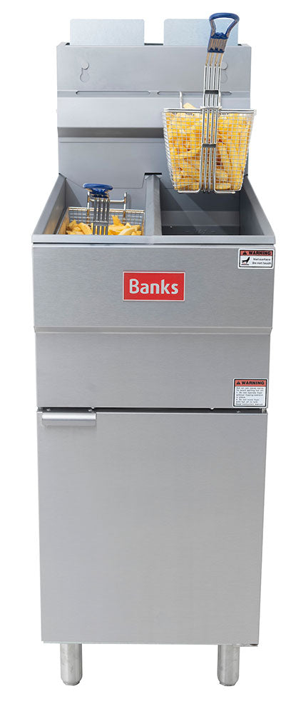 Katerbay - Banks - GF32TT Gas Twin Tank Fryer All Stop Trading