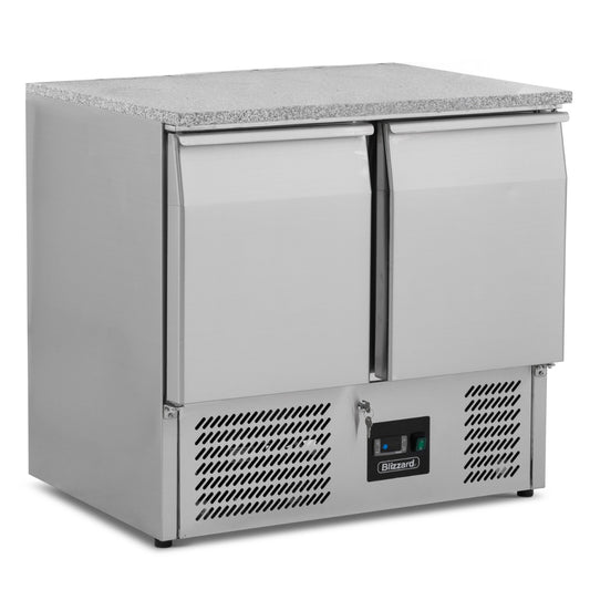 compact-double-door-counter-refrigerator-with-granite-worktop