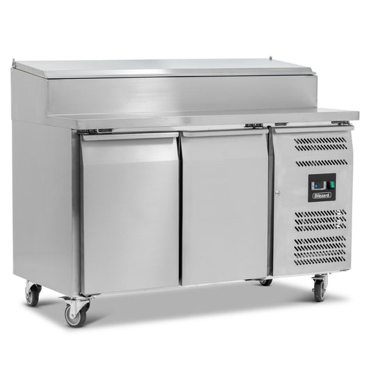 double-door-refrigerated-prep-counter-with-raised-collar