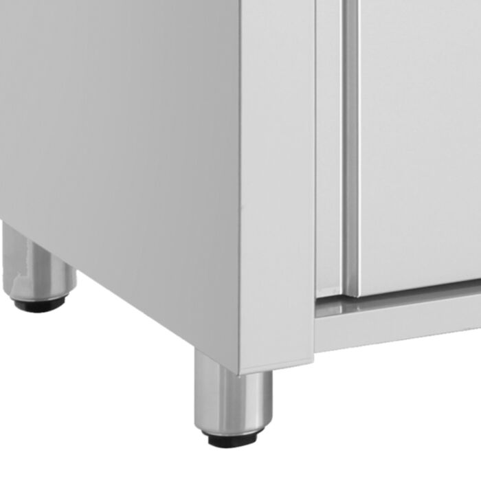 Bain Marie With Heated Cupboard And Glass Canopy 4x GN1/1