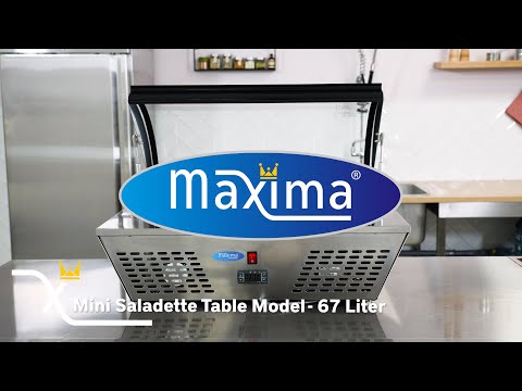 Saladette - 67L - incl 8 x 1/6 GN - Tabletop