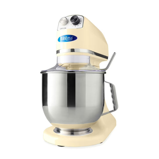 Maxima Stand Mixer - 7L - Up to 2kg Dough - Ivory - SKU 09360780  All Stop Trading