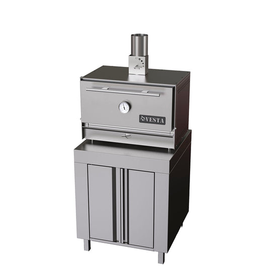 VESTA M38SD Charcoal Oven M38 with Stand and Dry Spark Arrestor All Stop Trading