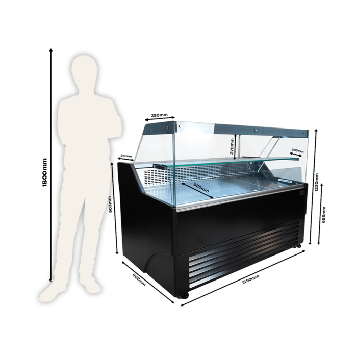 Combisteel Cold Display Wesley 1.5