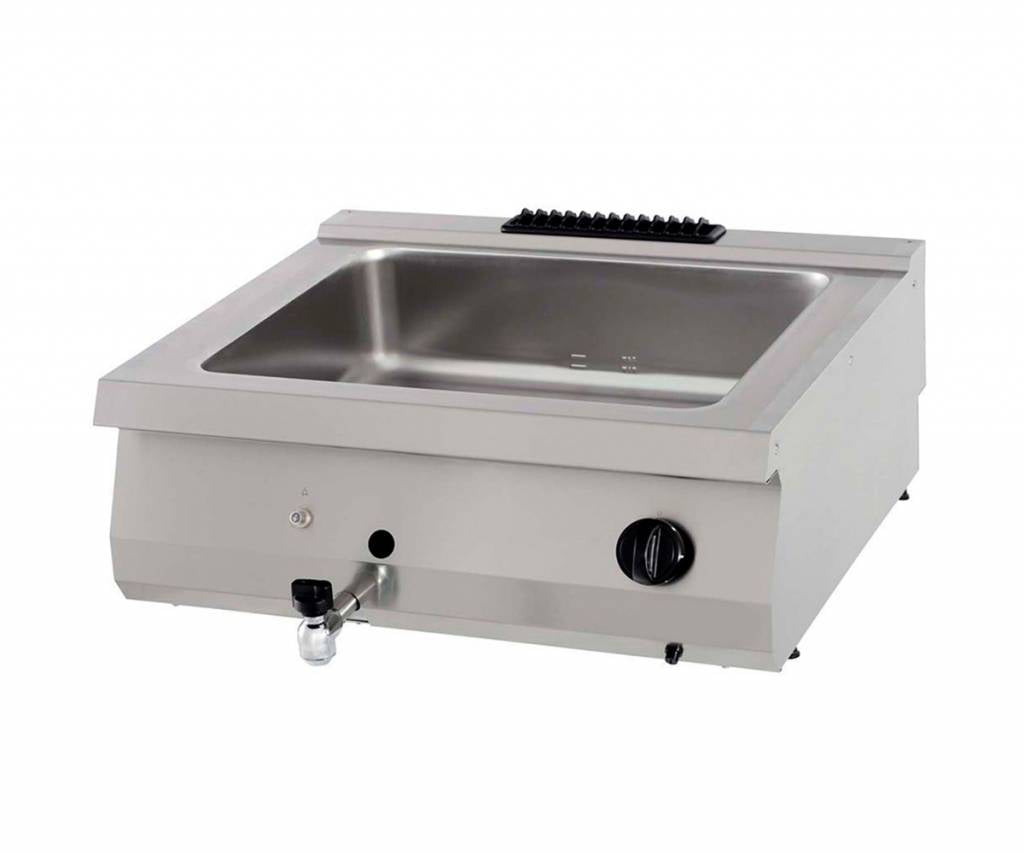Heavy Duty Bain Marie - Double Unit - 70cm Deep - Gas