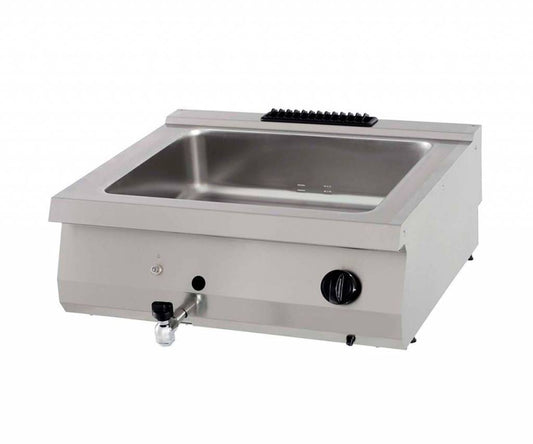 Heavy Duty Bain Marie - Double Unit - 70cm Deep - Gas