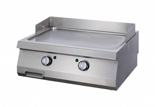 Heavy Duty Griddle - Smooth Chrome - Double Unit - 70cm Deep - Gas