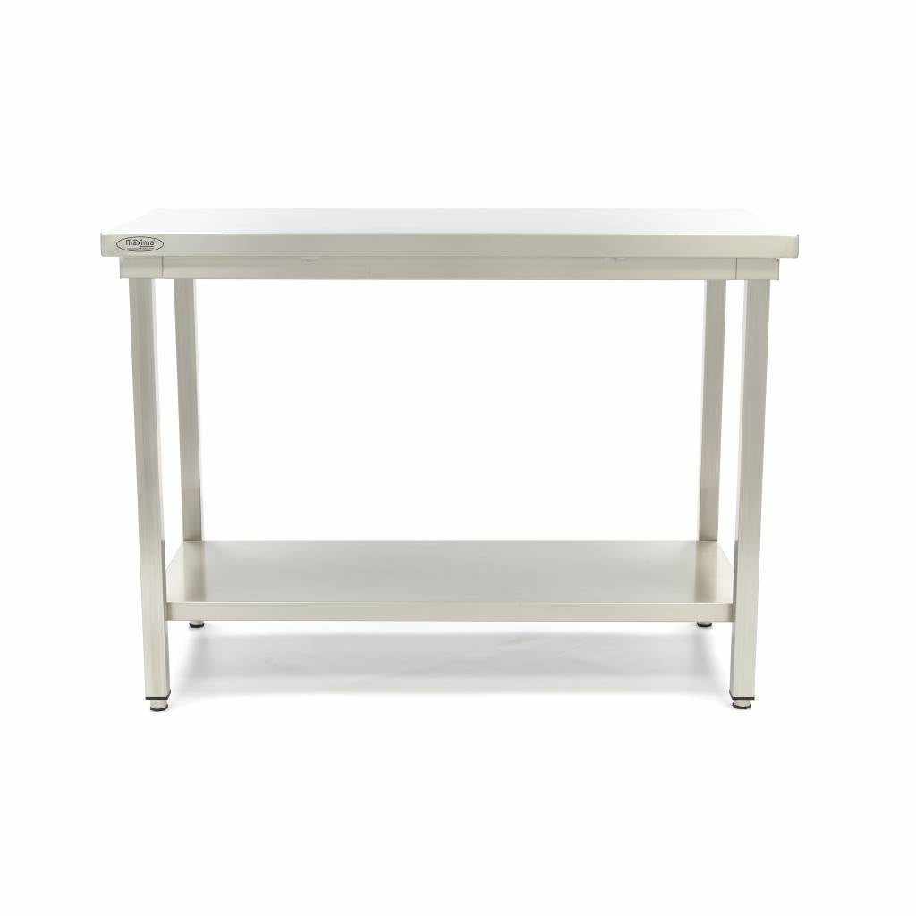 Stainless Steel Table - 120 x 70cm - Adjustable Height