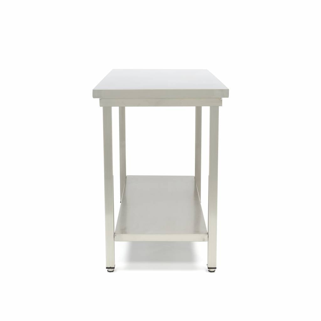 Stainless Steel Table - 140 x 70cm - Adjustable Height