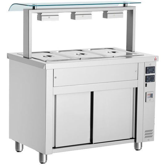 bain-marie-with-sneeze-guard-3x-gn1/1
