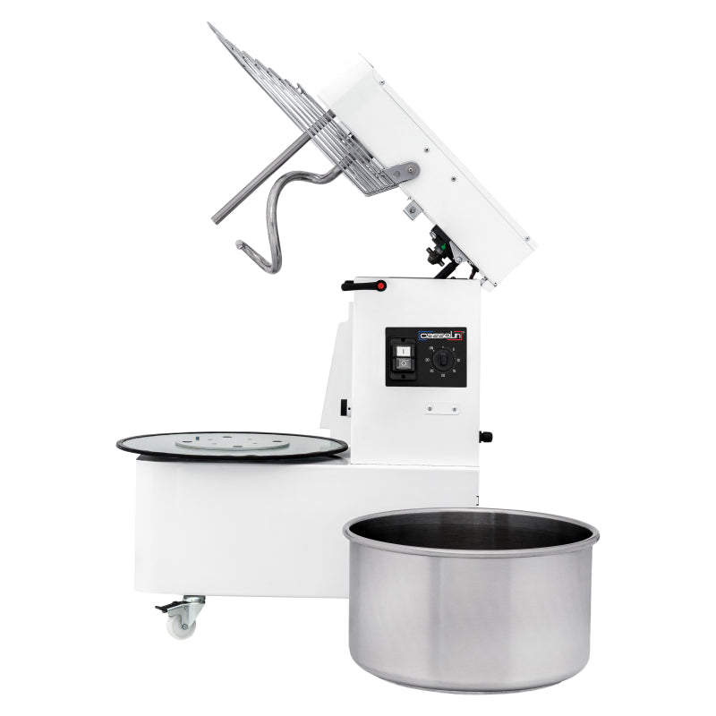 Spiral mixer with liftable head and removable bowl 2 speeds 12 kg - CPSTRCA2V12