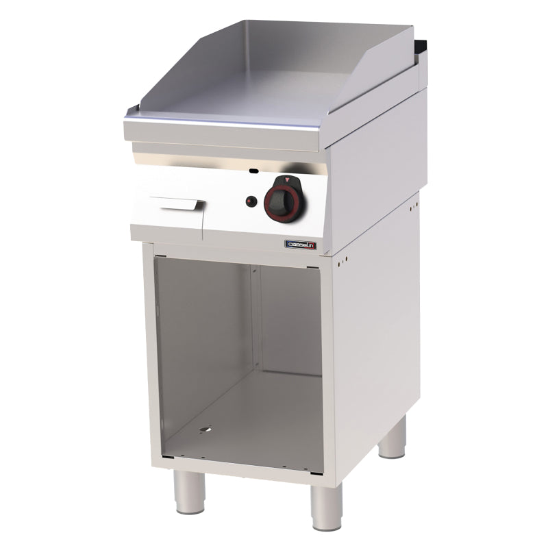 Gas griddle plate Smooth Cast iron with open cabinet 40 - C7PASFLG40S