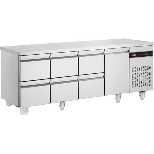 583l-six-drawer-single-door-gastronorm-counter-refrigerator