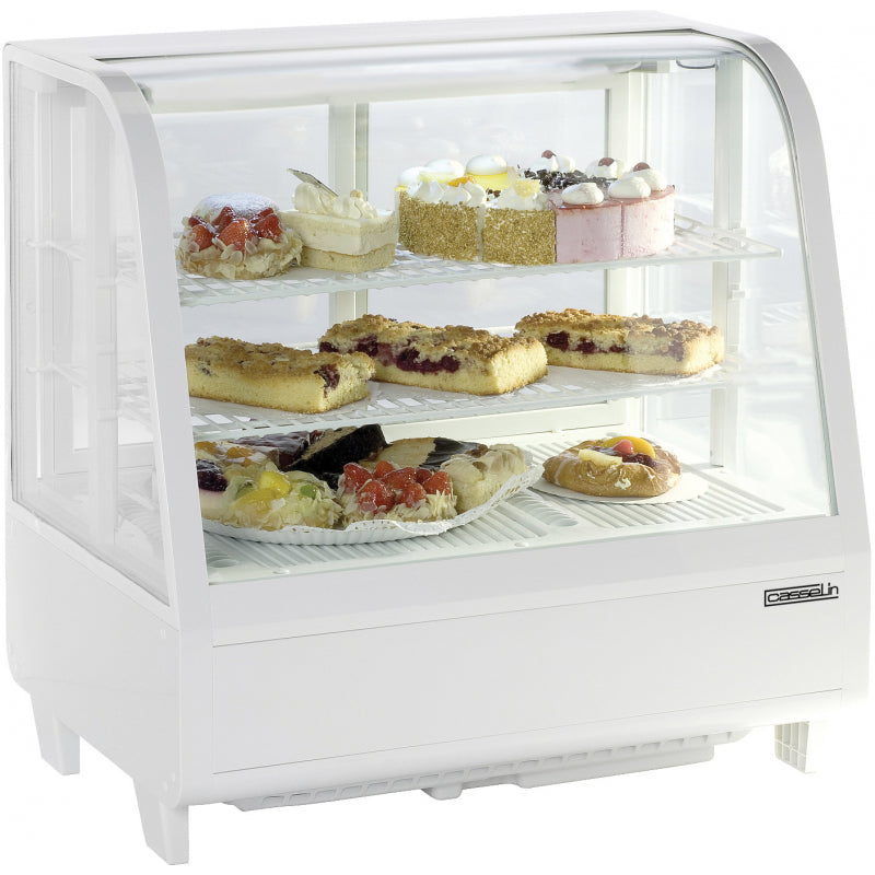 Refrigerated display case 100 L white - CVR100LB