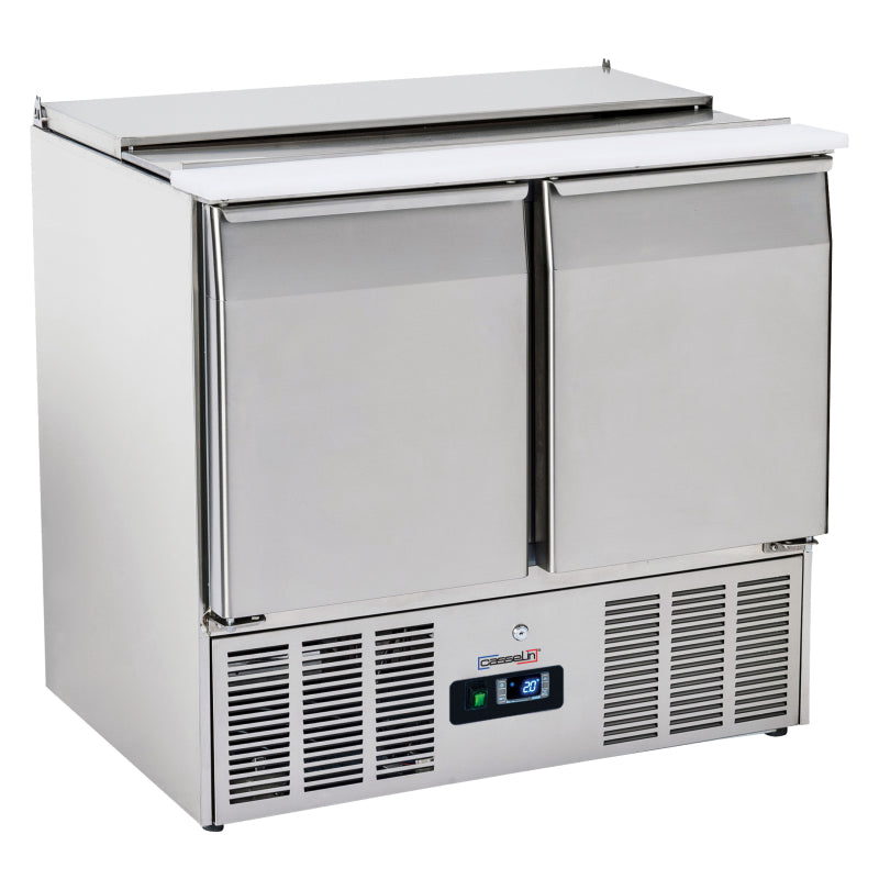 Saladette for preparation 2 doors 900 - CSAP2P900
