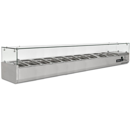 2m-glass-canopy-1/4-gastronorm-prep-top-