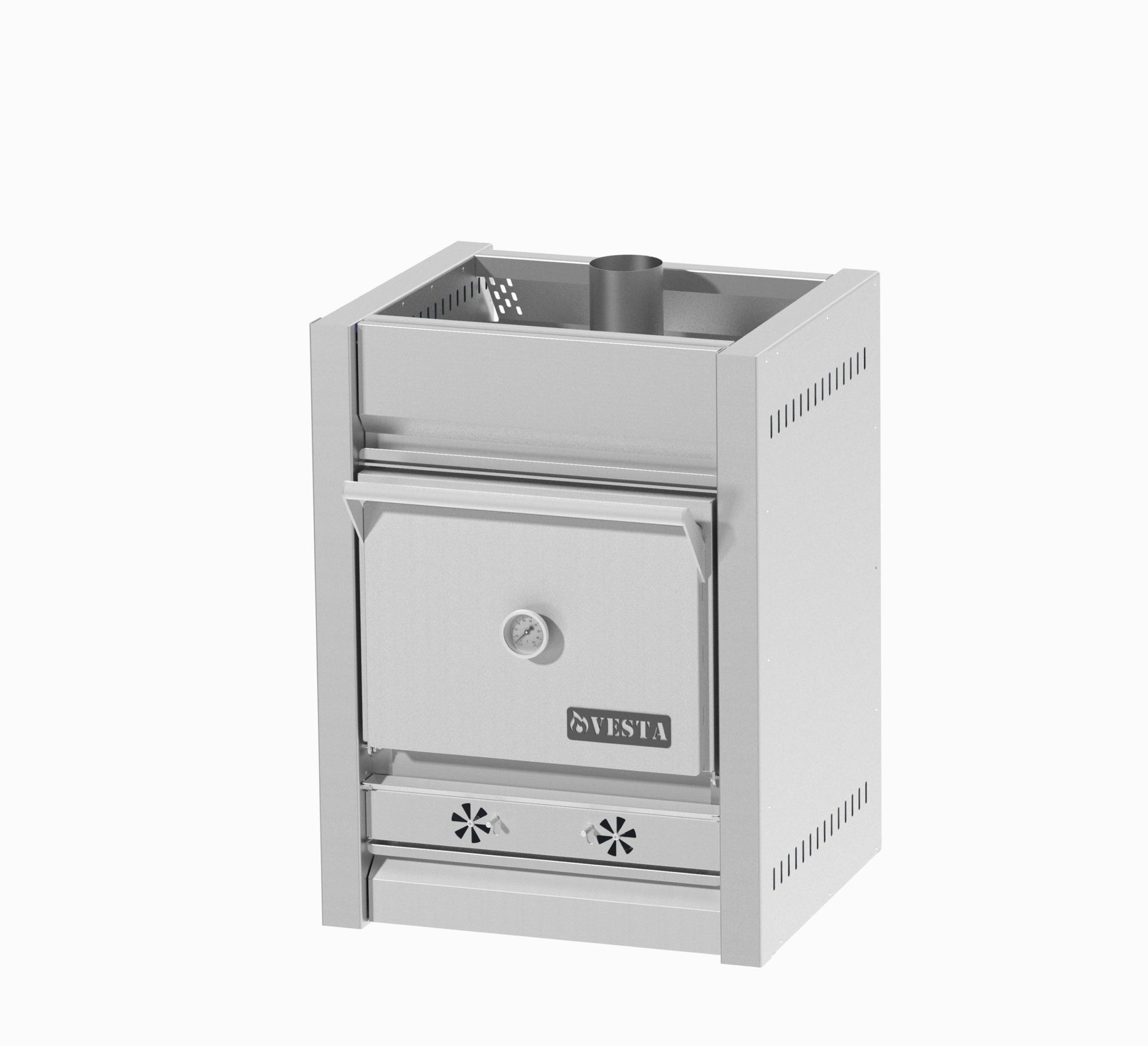 VESTA M25SD Vesta Charcoal  Oven M25 with Stand, Heating  Cabinet, Dry Spark  arrester All Stop Trading