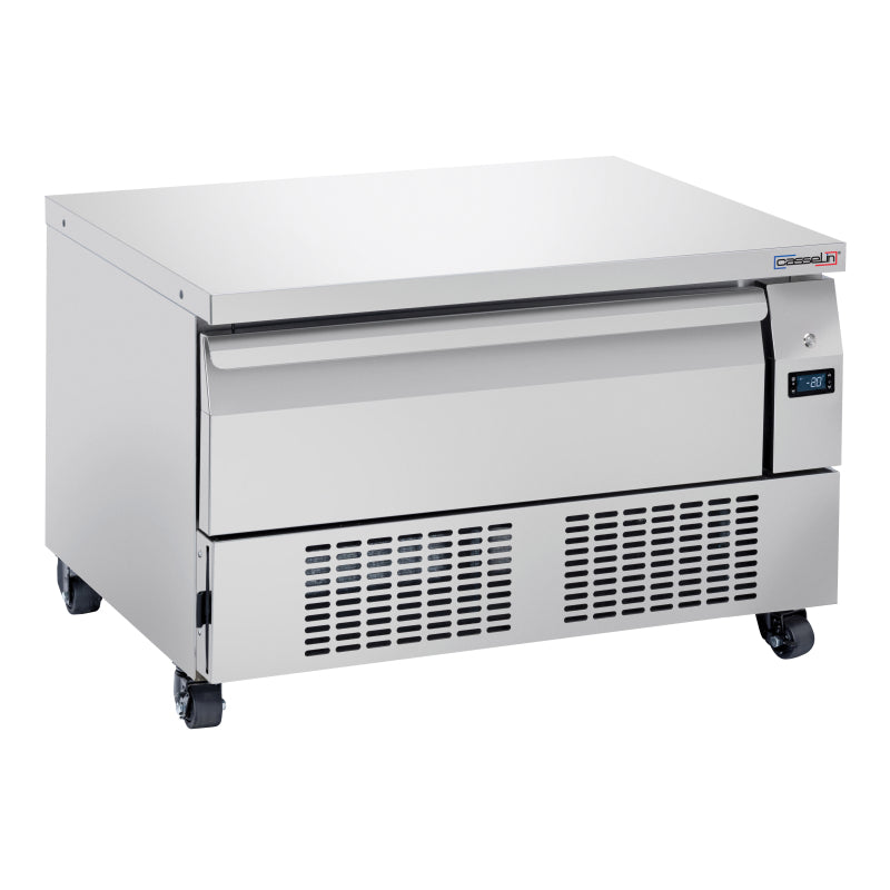 Refrigerated chef base 1 mixed positive-negative drawer 2 x GN 1/1 - CSRMPN2