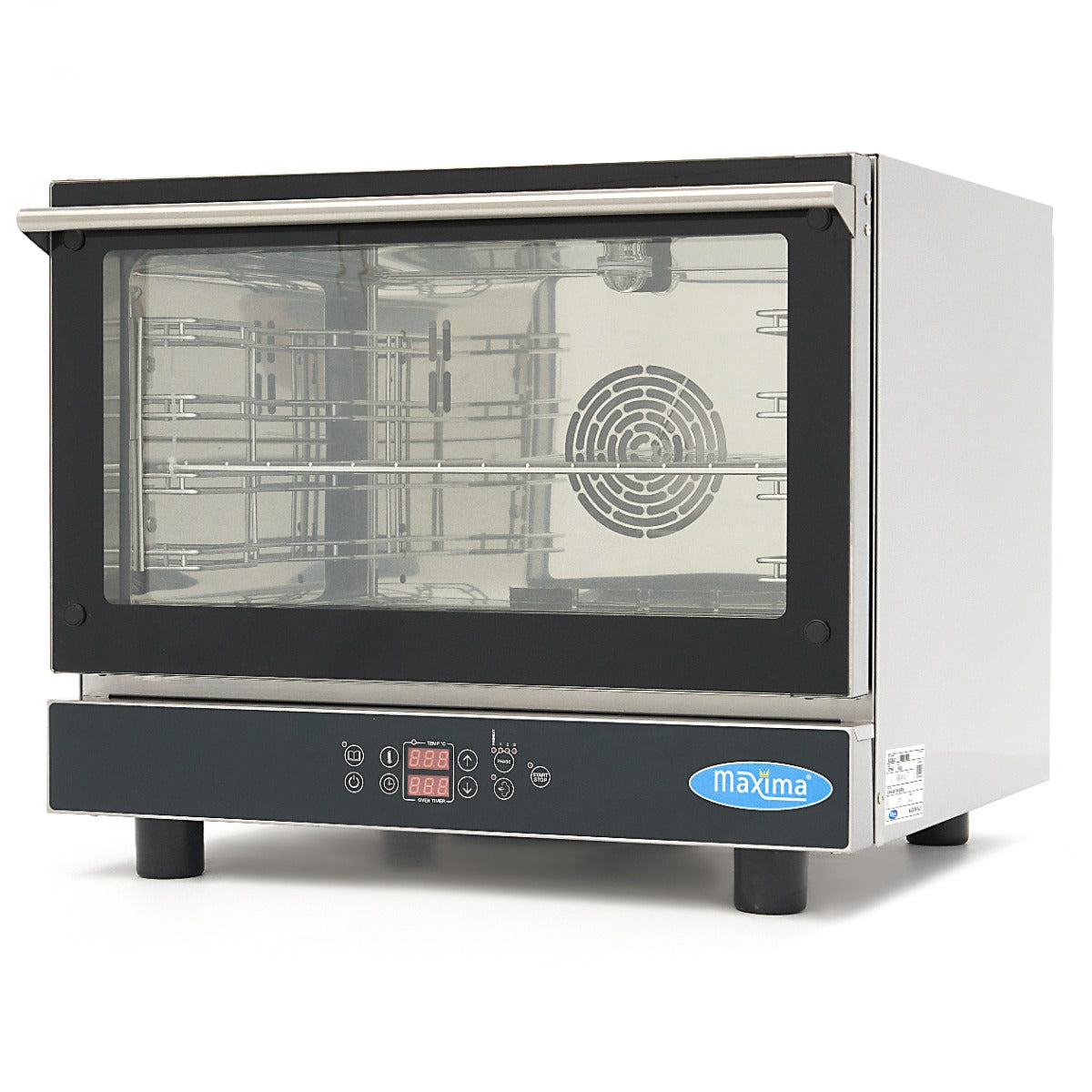 Combi Steam Oven - Fits 4 Trays (1/1 GN / 60 x 40cm) - Digital Display - 400V