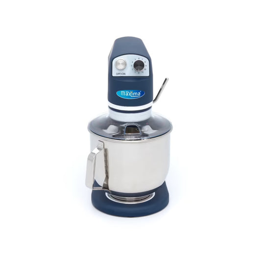 Maxima Stand Mixer - 7L - Up to 2kg Dough - Steel Blue Matt - SKU 09360775  All Stop Trading