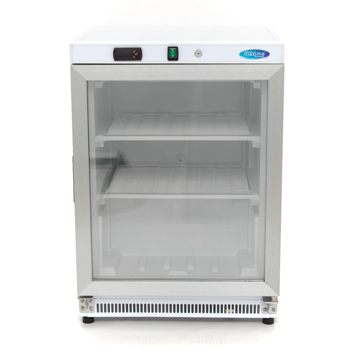 Freezer - 200L - White - with Glass Door
