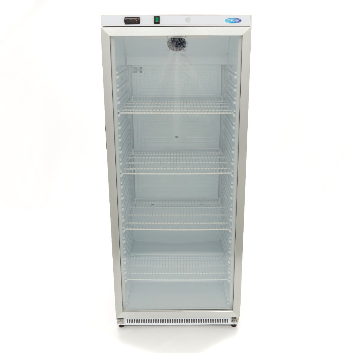 Fridge - 600L - White - with Glass Door