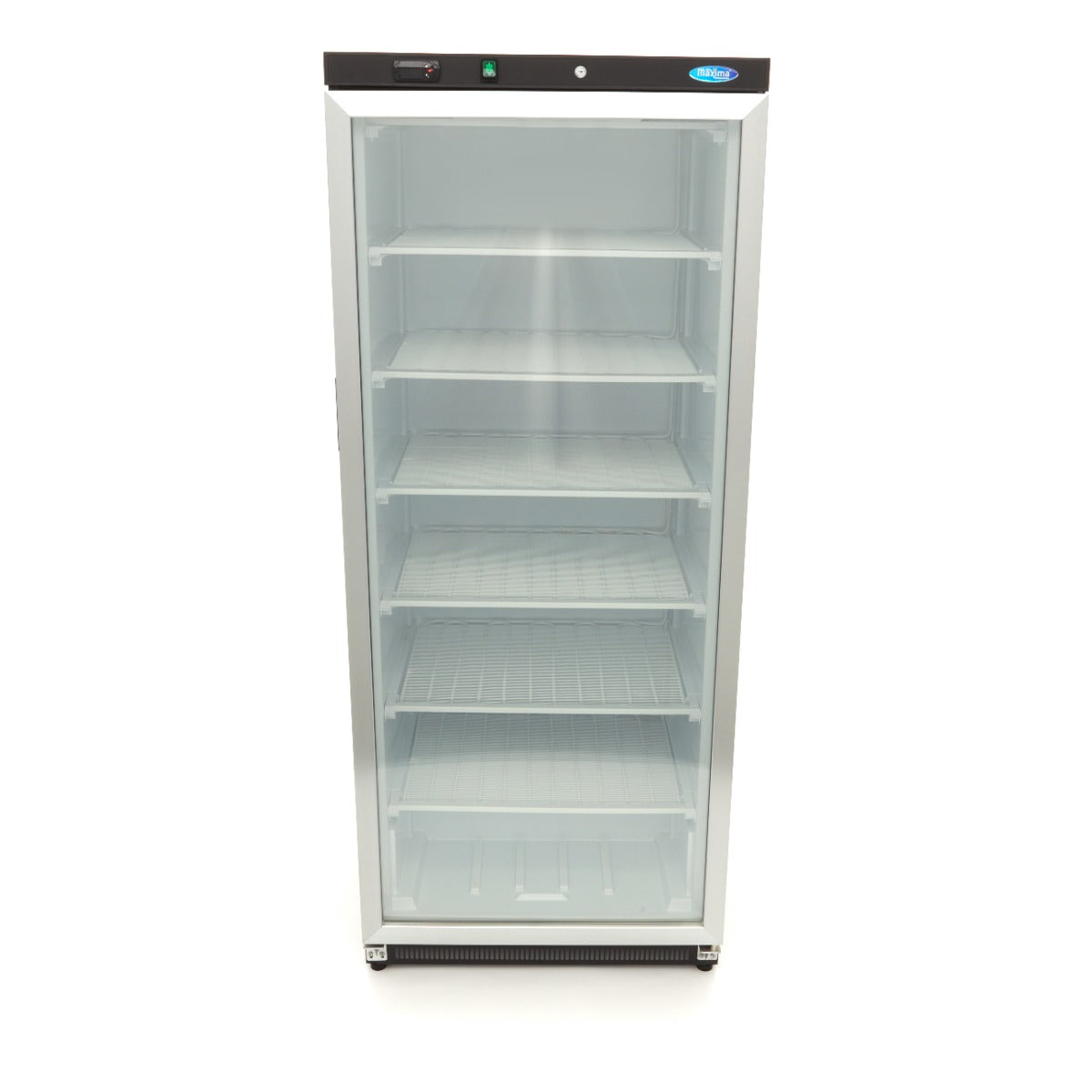 Freezer - 600L - Black - with Glass Door