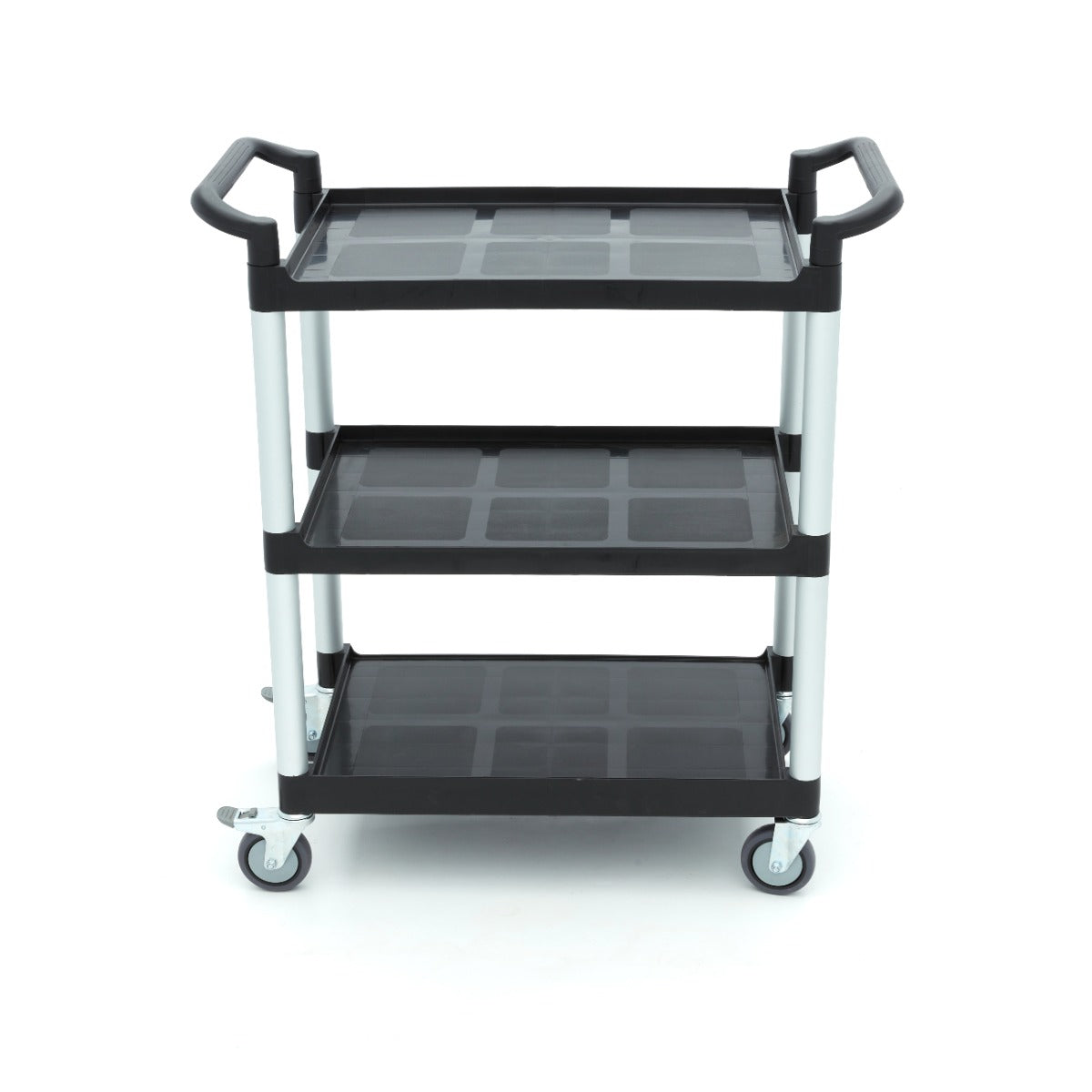 Serving Trolley 3 Plastic Shelves 86,5 x 42,5cm