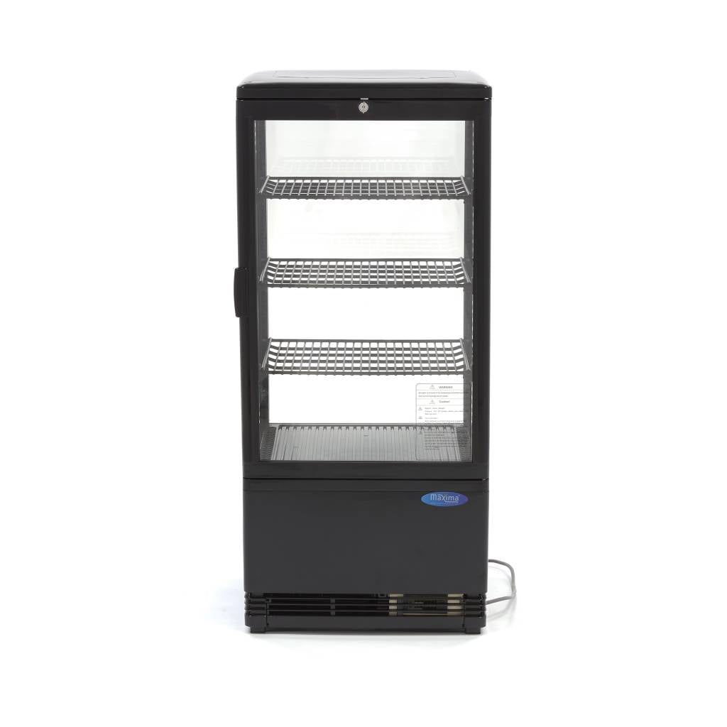 Display Fridge - 78L - 43cm - Black