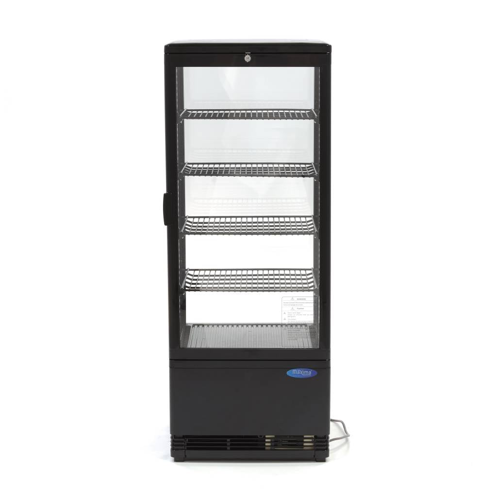 Display Fridge - 98L - 43cm - Black