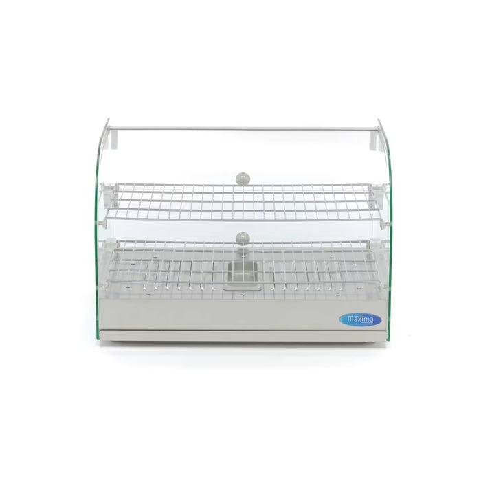 Maxima Heated Food Display - 45L - 55cm - 2 Shelves - SKU 09400775  All Stop Trading