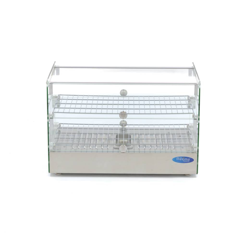 Heated Food Display - 50L - 55cm - 2 Shelves