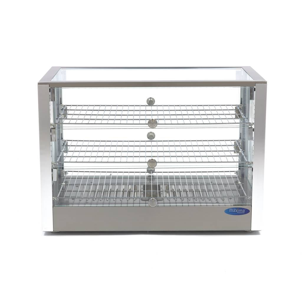Heated Food Display - 115L - 70cm - 3 Shelves