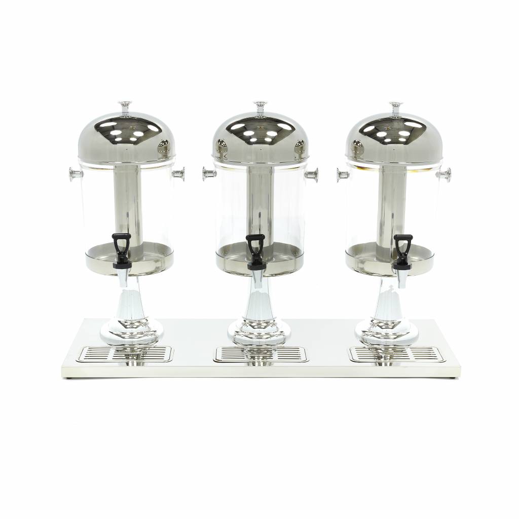 Drinks Dispenser - 3 x 8L - Central Cooling Tube - Works Without Power