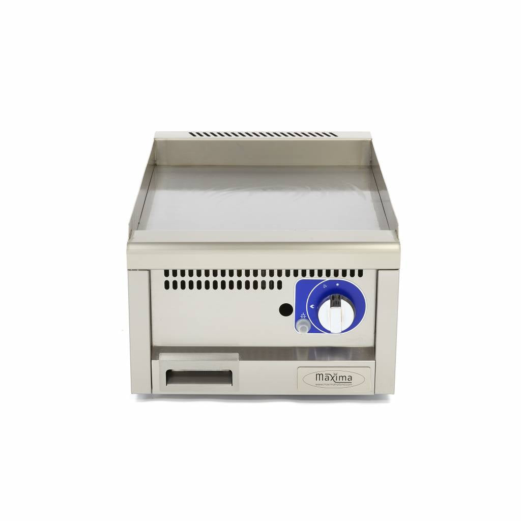 Commercial Grade Griddle - Smooth - Single Unit - 60cm Deep - Gas