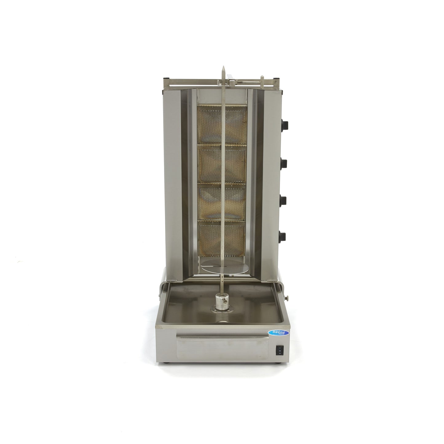 Kebab Grill - 4 Burners - 70kg Meat - Gas