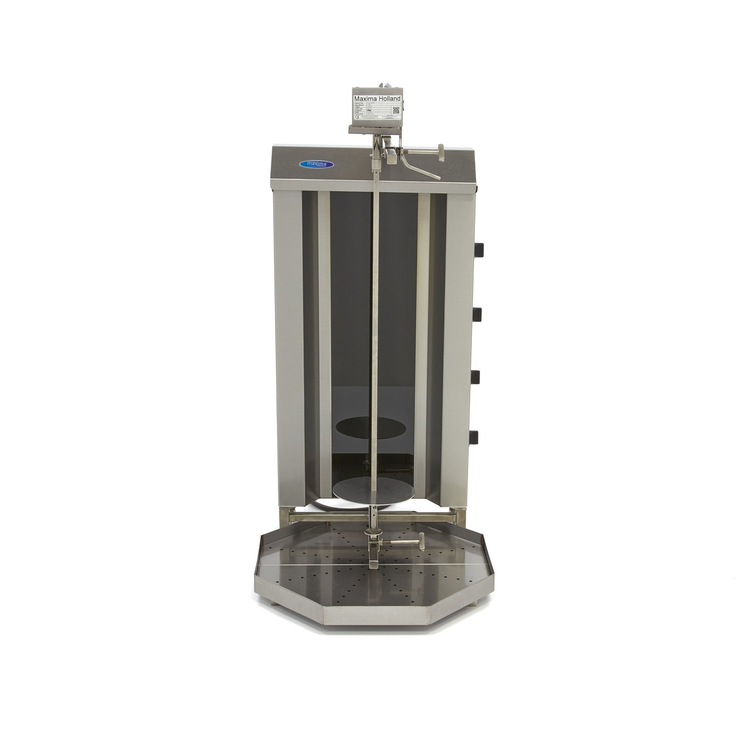 Kebab Grill - 4 Burners - 50kg Meat - Electric