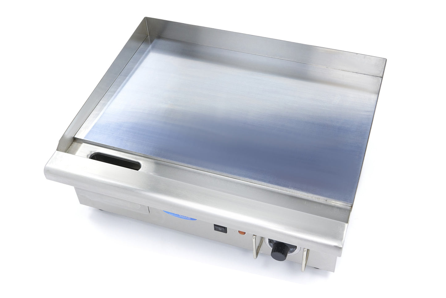 Griddle - Smooth Chrome - 55cm - incl Drip tray