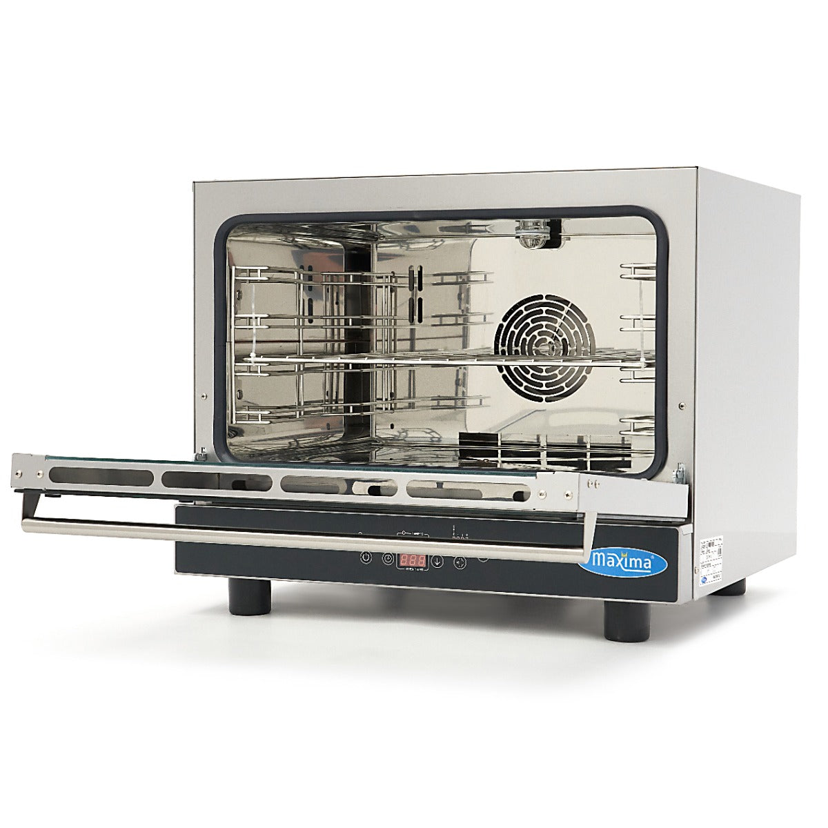 Combi Steam Oven - Fits 4 Trays (1/1 GN / 60 x 40cm) - Digital Display - 400V