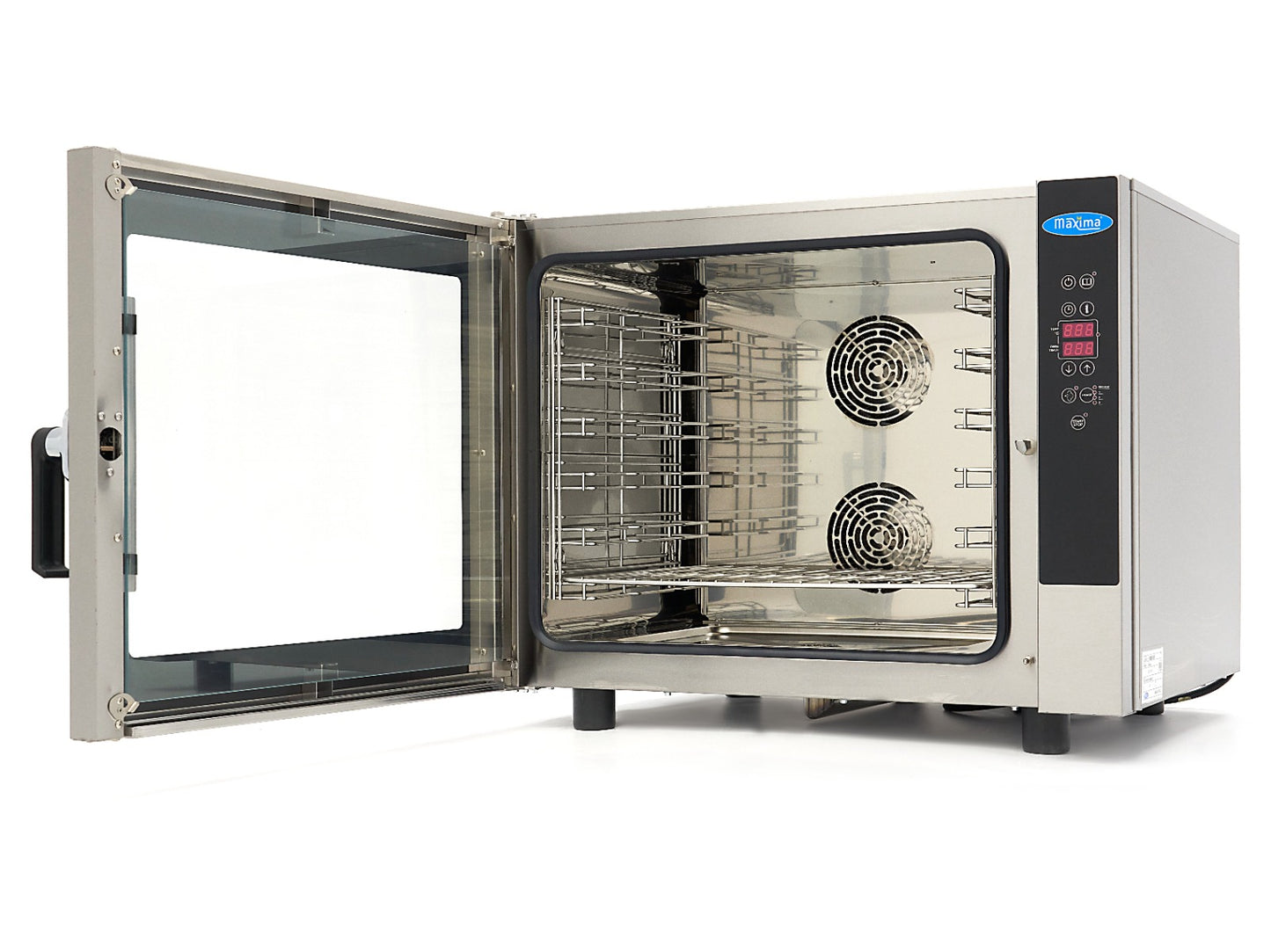 Combi Steam Oven - Fits 6 Trays (1/1 GN / 60 x 40cm) - Digital Display - 400V