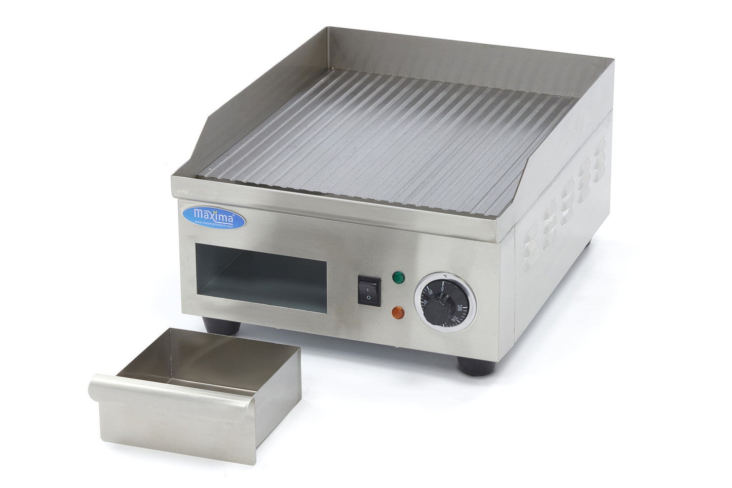 Griddle - Grooved - 36cm - incl Drip Tray