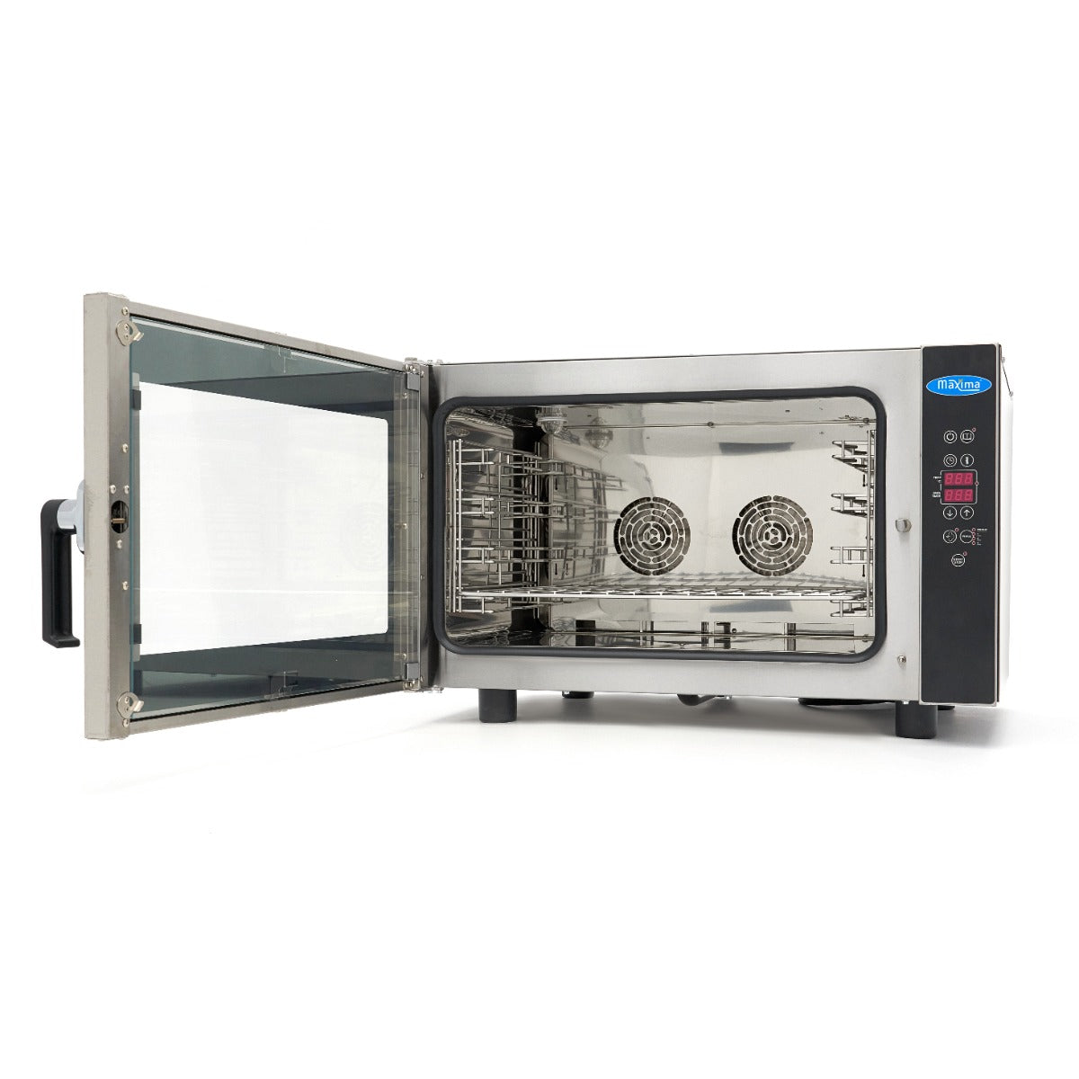 Combi Steam Oven - Fits 4 Trays (1/1 GN / 60 x 40cm) - Digital Display - 400V