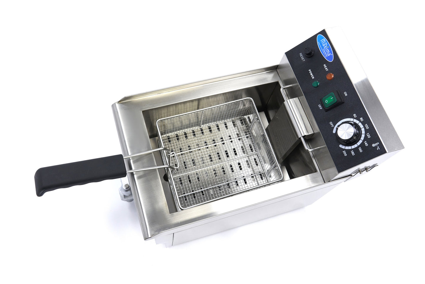 Deep Fryer - 10L - 1 Basket - with Drain Tap