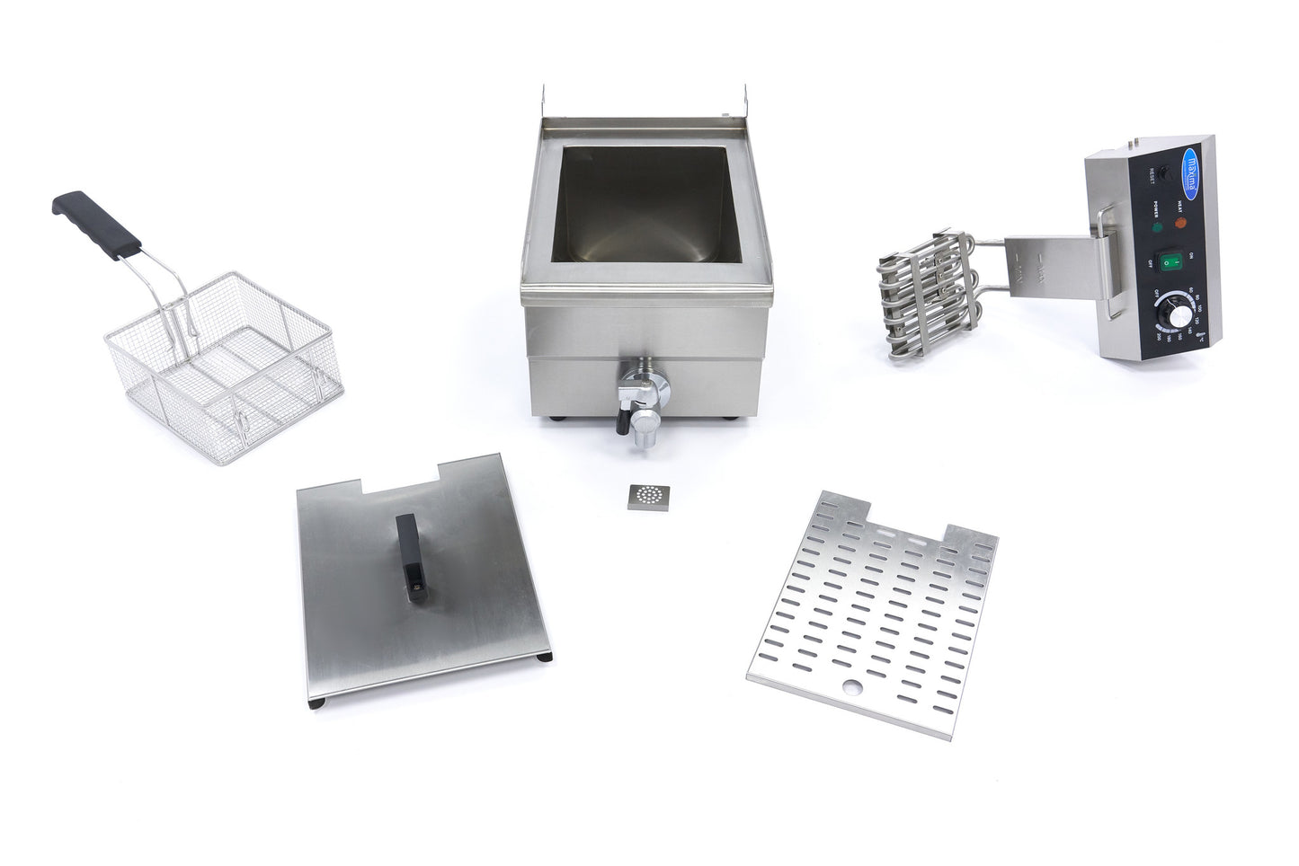 Deep Fryer - 10L - 1 Basket - with Drain Tap