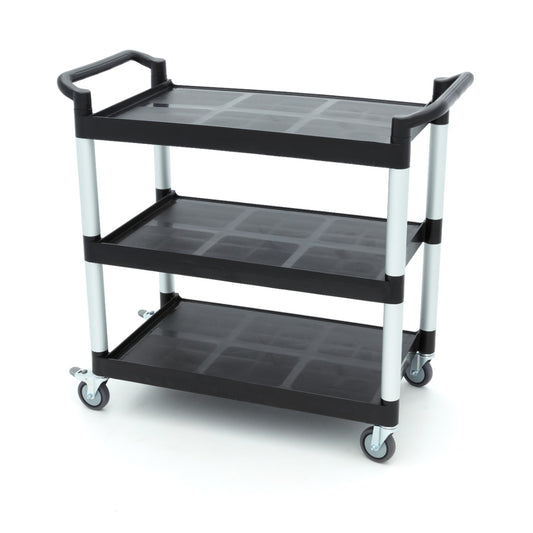 Serving Trolley 3 Plastic Shelves 103 x 50,5cm
