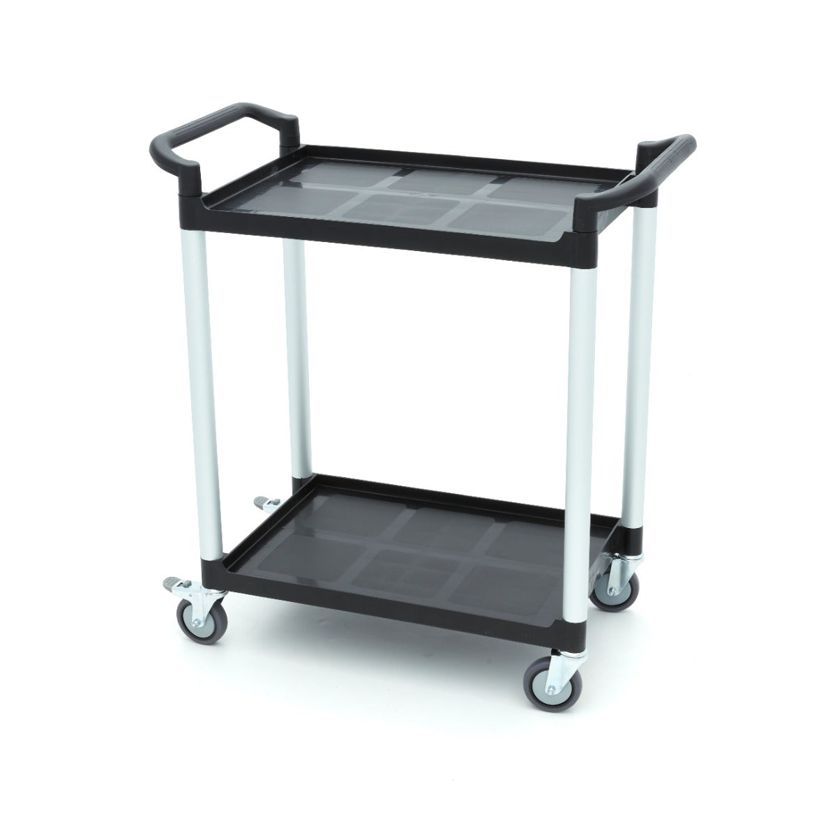 Serving Trolley 2 Plastic Shelves 86,5 x 42,5cm
