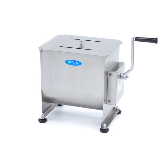 Meat Mixer - 20L - 16kg Meat - Single Axle - Manual