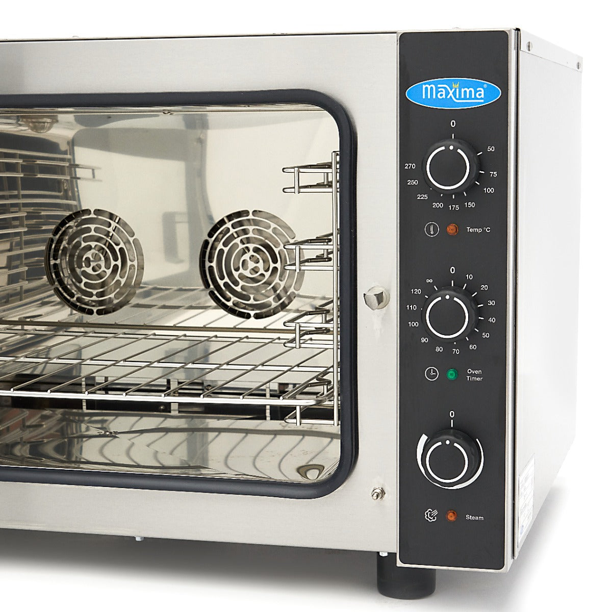Combi Steam Oven - Fits 4 Trays (1/1 GN / 60 x 40cm) - Analogue - 400V